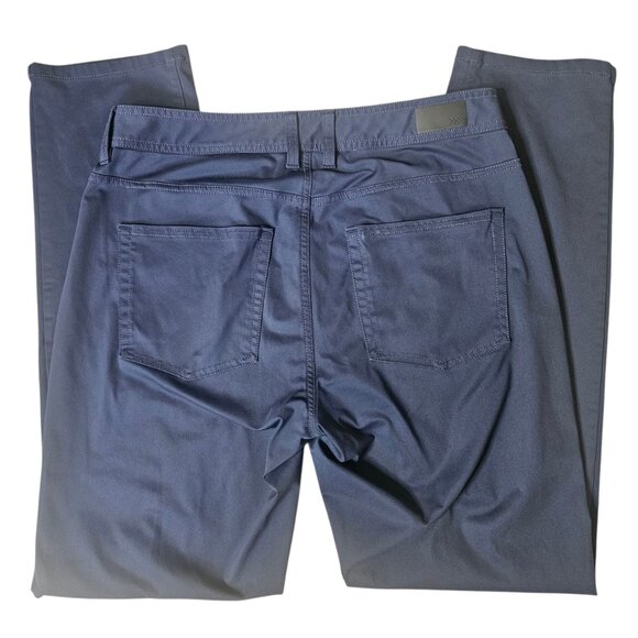 RHONE Commuter 5 Pocket Pants Slim Straight Men's 32x30 Blue Performance Golf - Picture 4 of 12